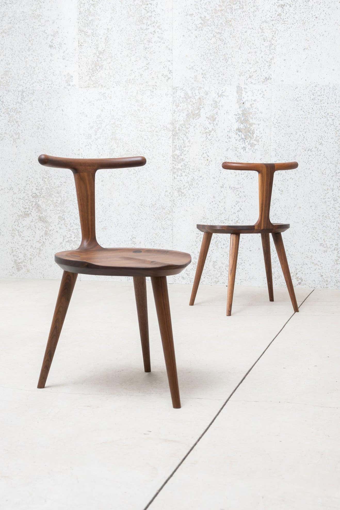 Walnut chair 2025 legs