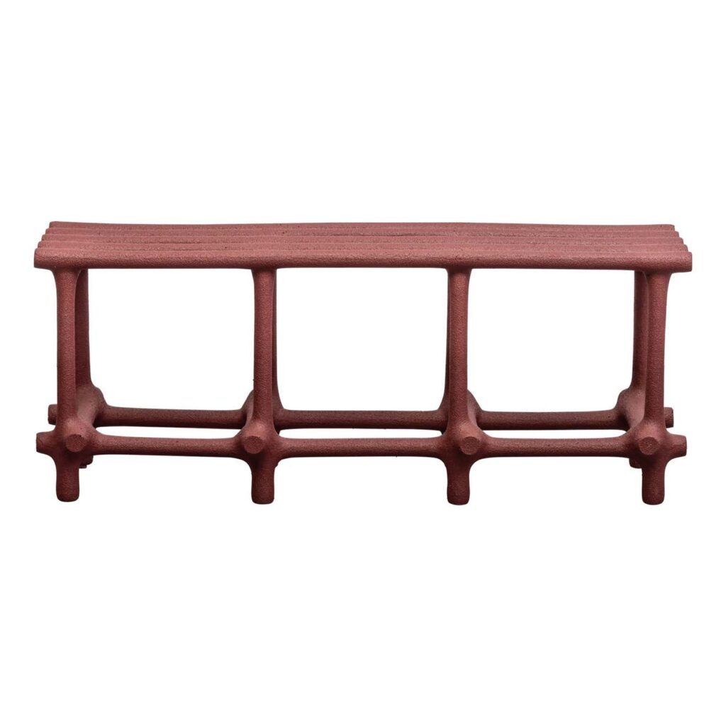 Terracotta Basic Bench by HWE 1