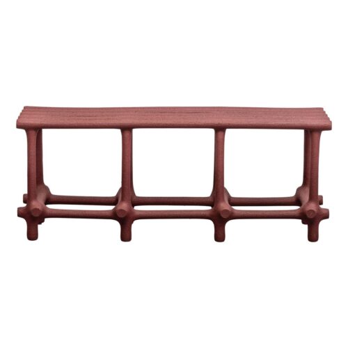 Terracotta Basic Bench by HWE 1