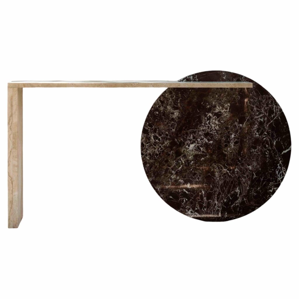 Gol 001 Marble Console Table by Chapter Studio 1