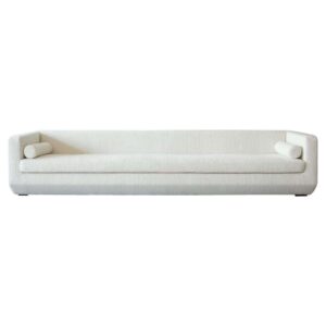 Large Beveled Couch by Marc Dibeh