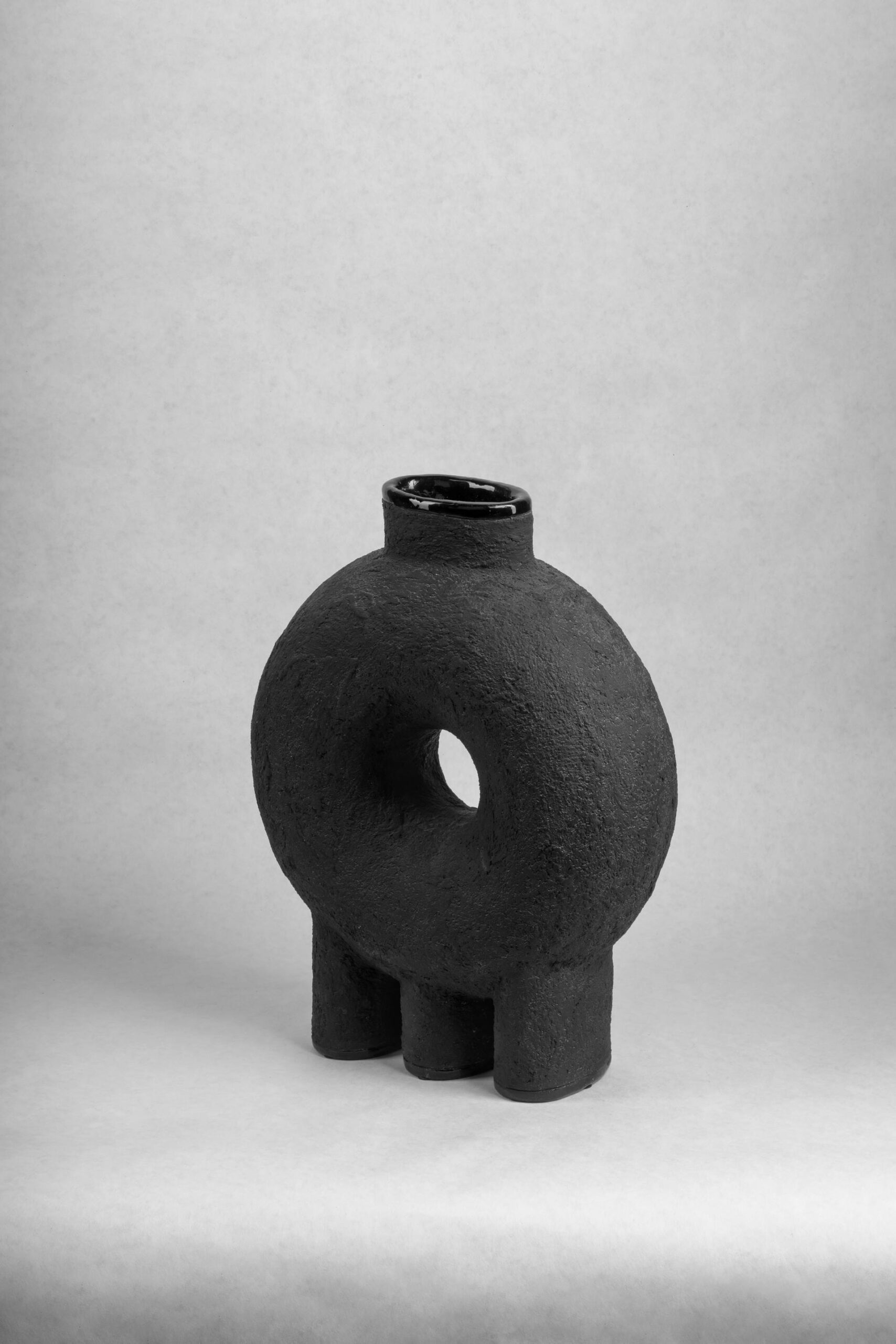 Sculpted Ceramic Vase by Faina 15