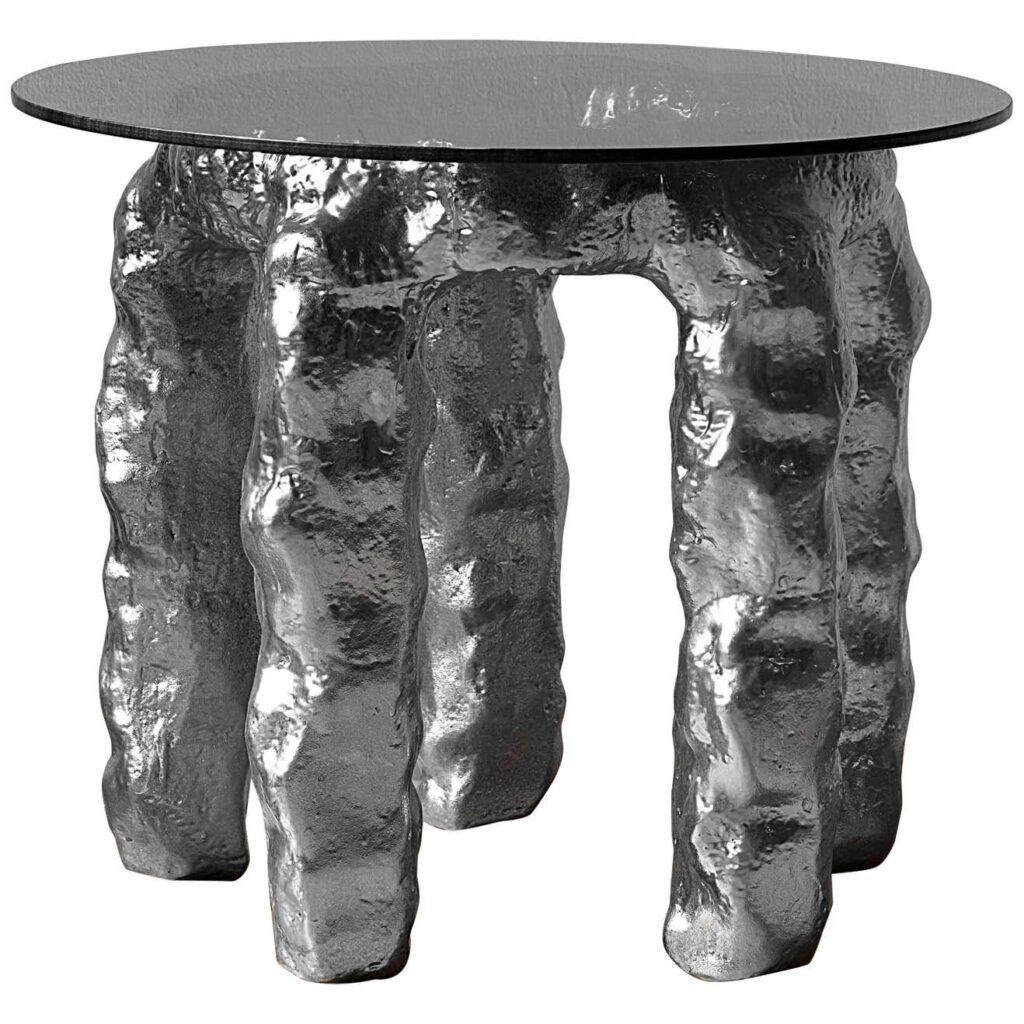 Sculptural Side Table by Dongwook Choi