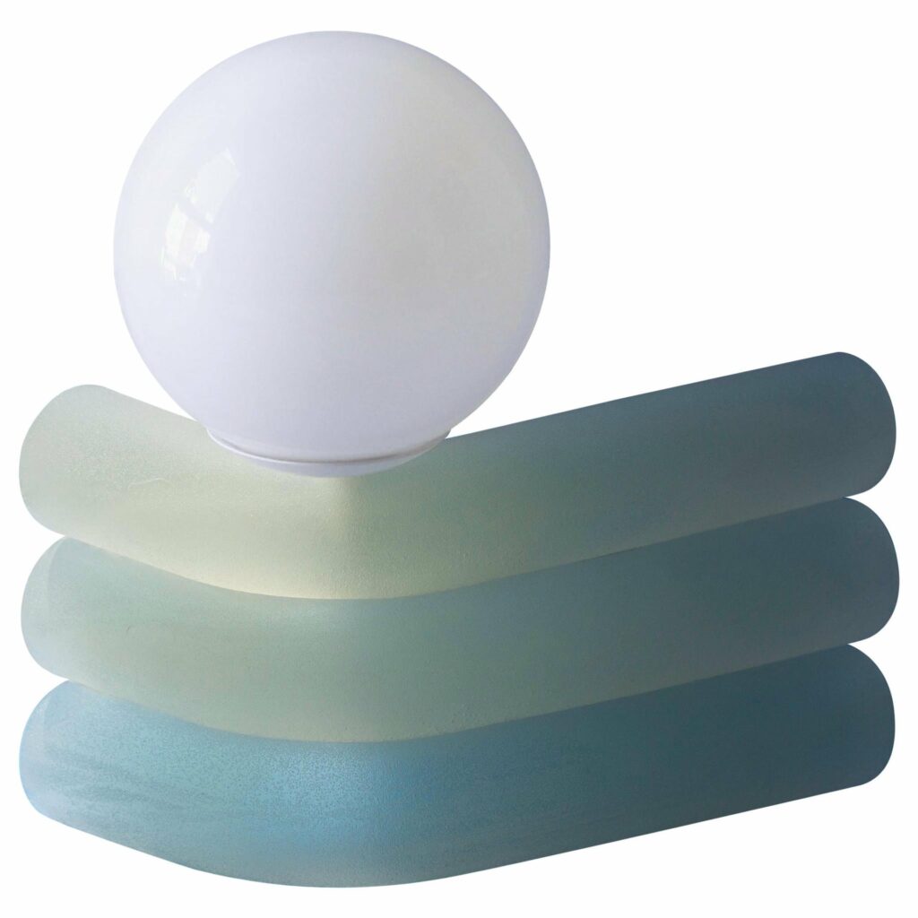 Aloe Small Elio Lamp by Soft Geometry 1
