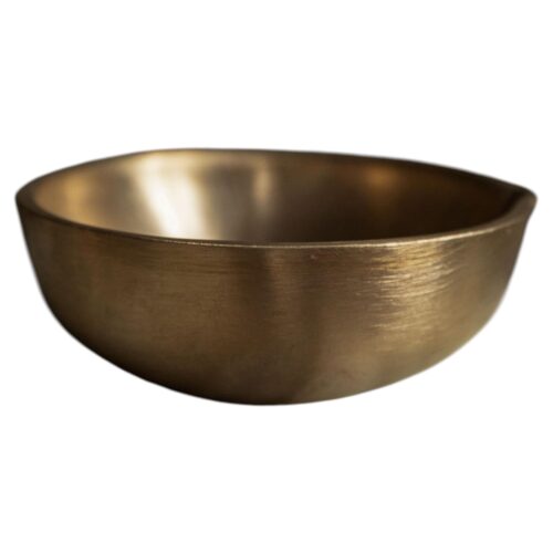 Golden Bronze Bowl by Rick Owens