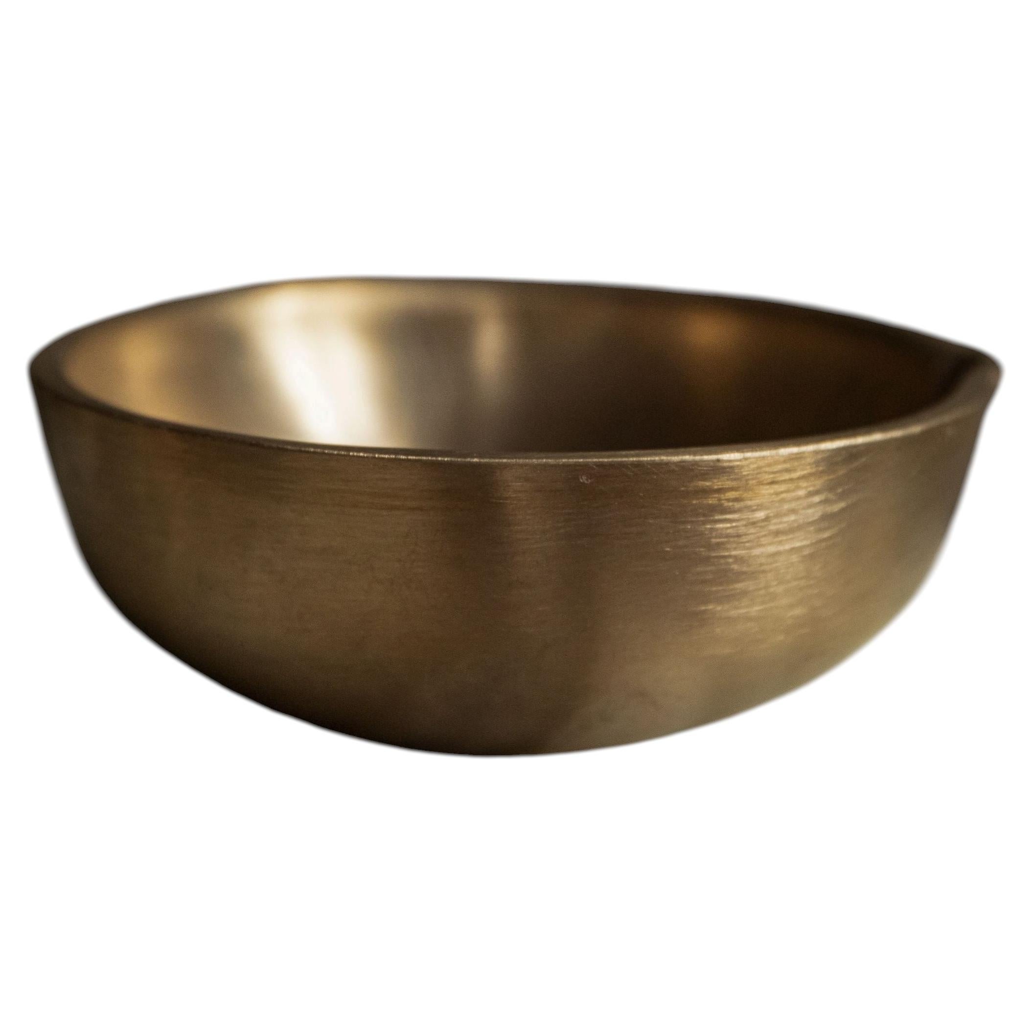Golden Bronze Bowl by Rick Owens