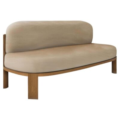 Oak Sofa by Collector