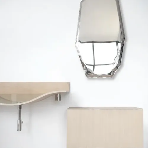 Tafla C3, Mirror in Polished Stainless Steel, Zieta (0)