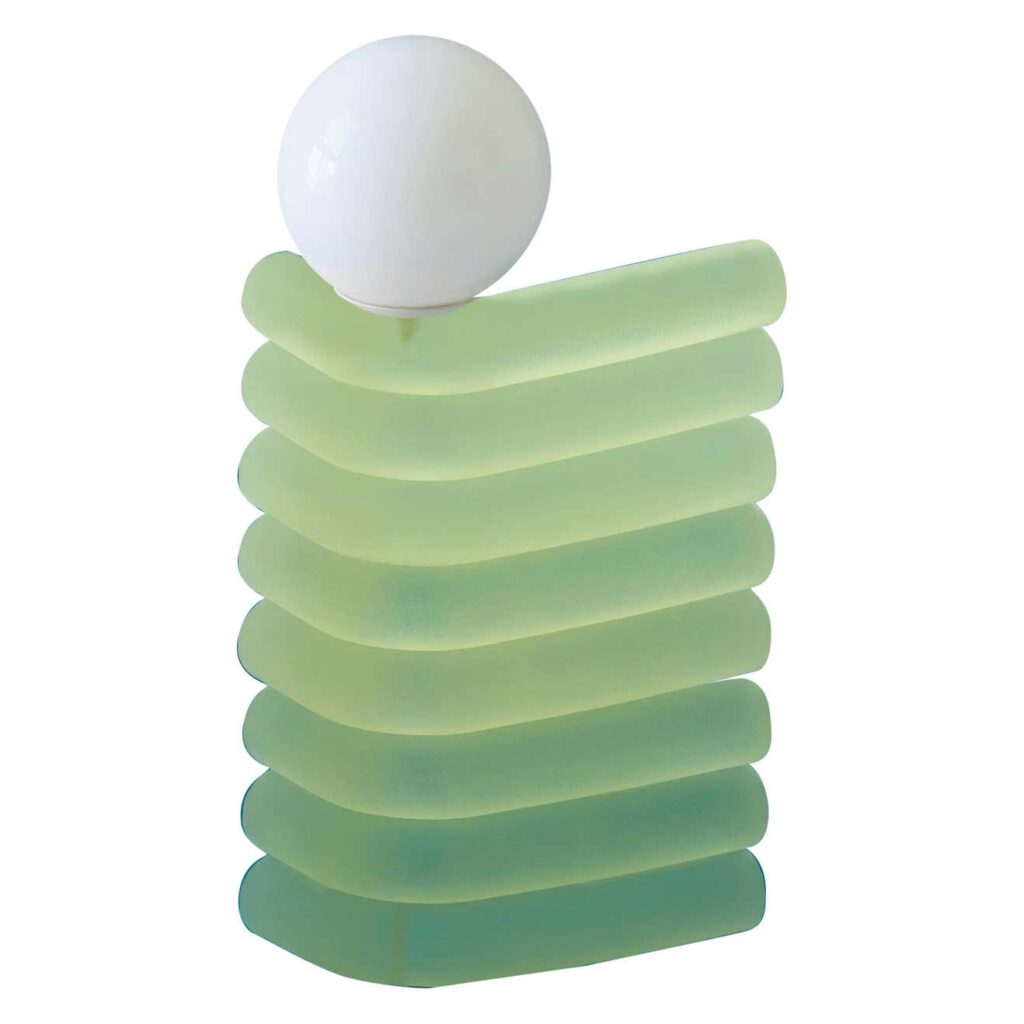 Tall Aloe Elio Lamp by Soft Geometry 1