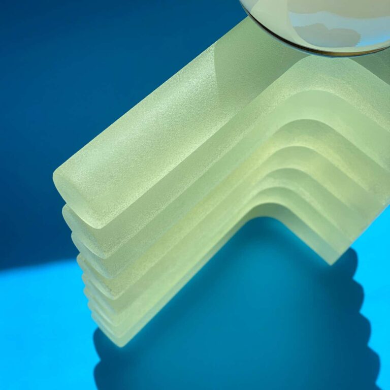 Tall Aloe Elio Lamp by Soft Geometry 5