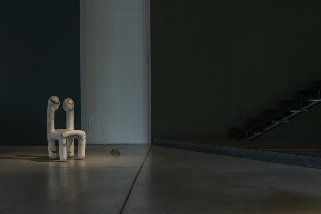 pietro franceschini urania marble chair galerie philia