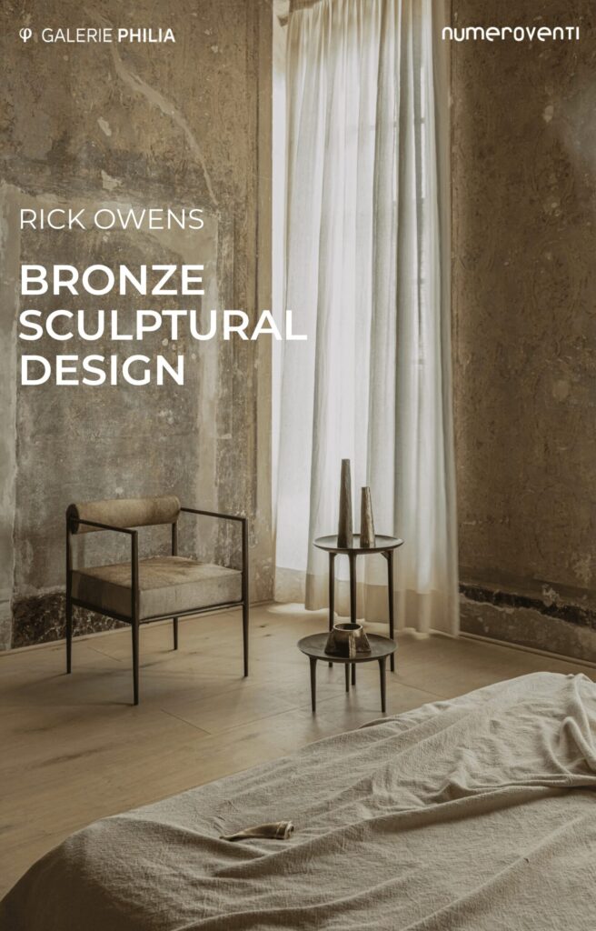 poster Bronze sculptural design rick owens