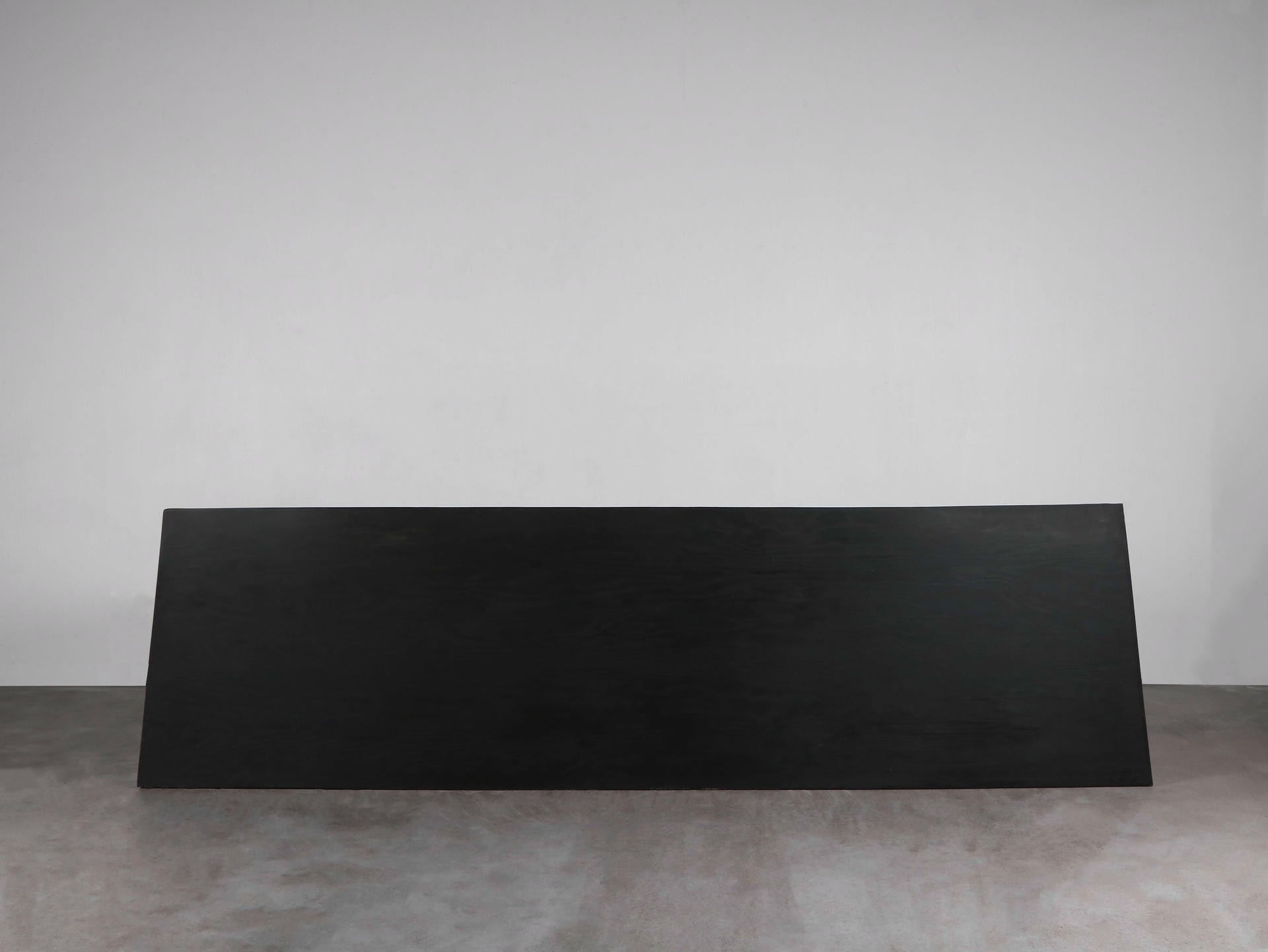 Minimalist Black Plywood Frame Sofa with Beige Cushions by Lucas Tyra Morten 5