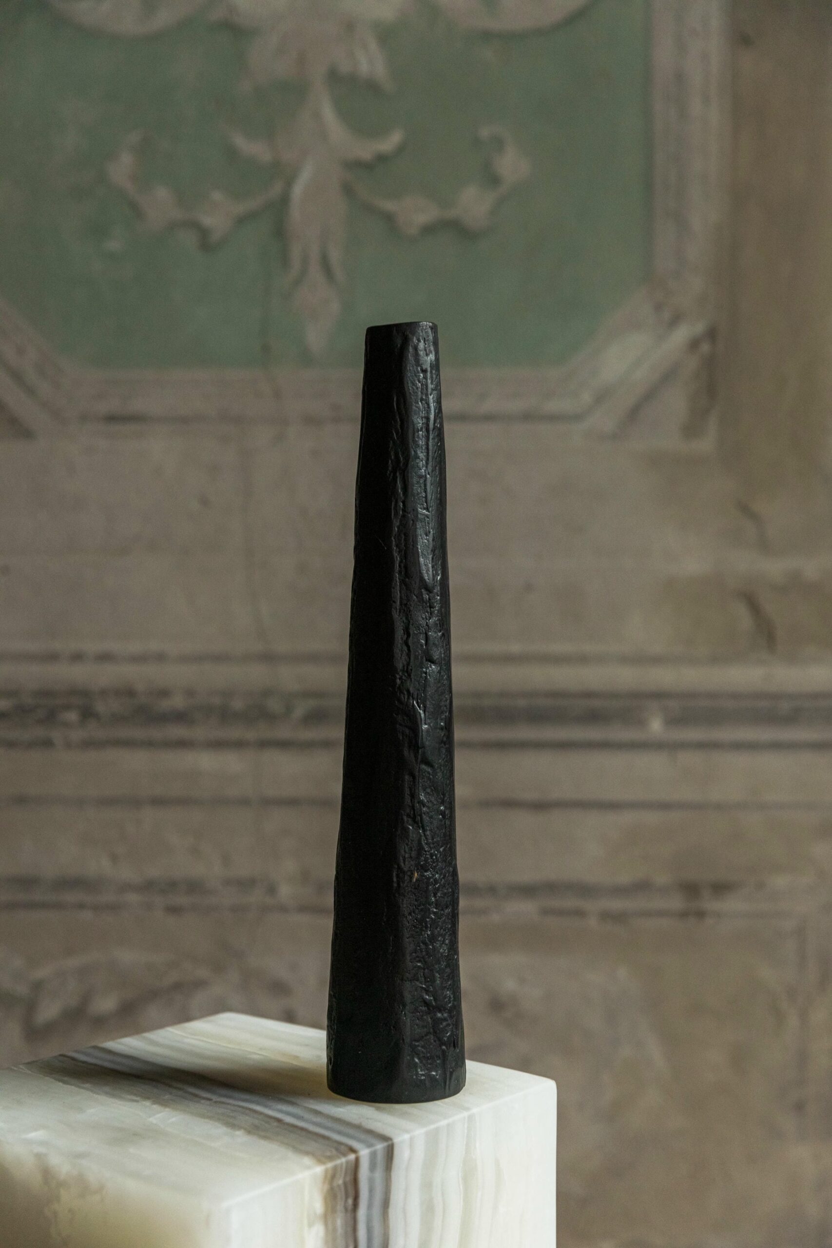 Tall Bronze Candle Pillar by Rick Owens 2