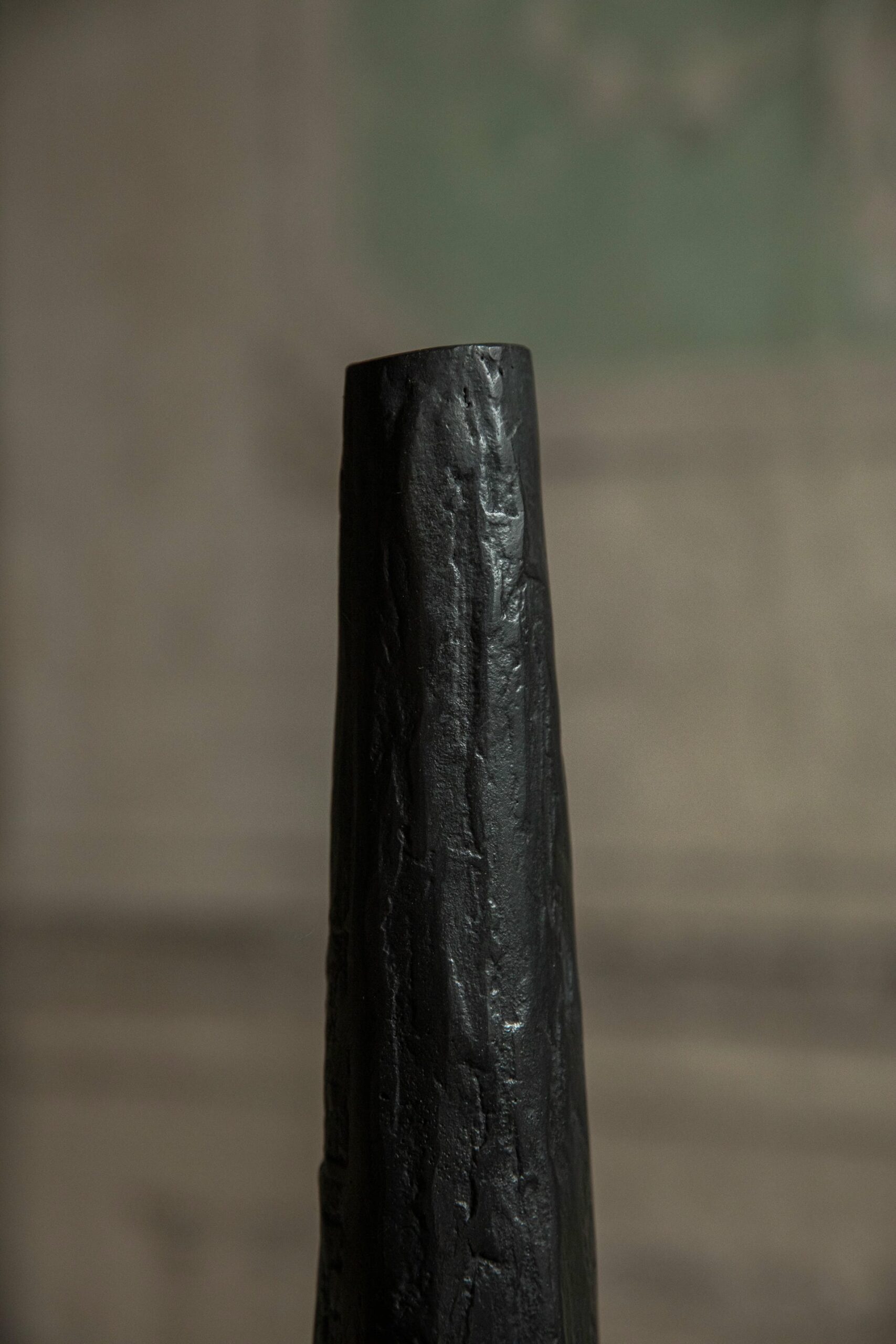 Tall Bronze Candle Pillar by Rick Owens 3