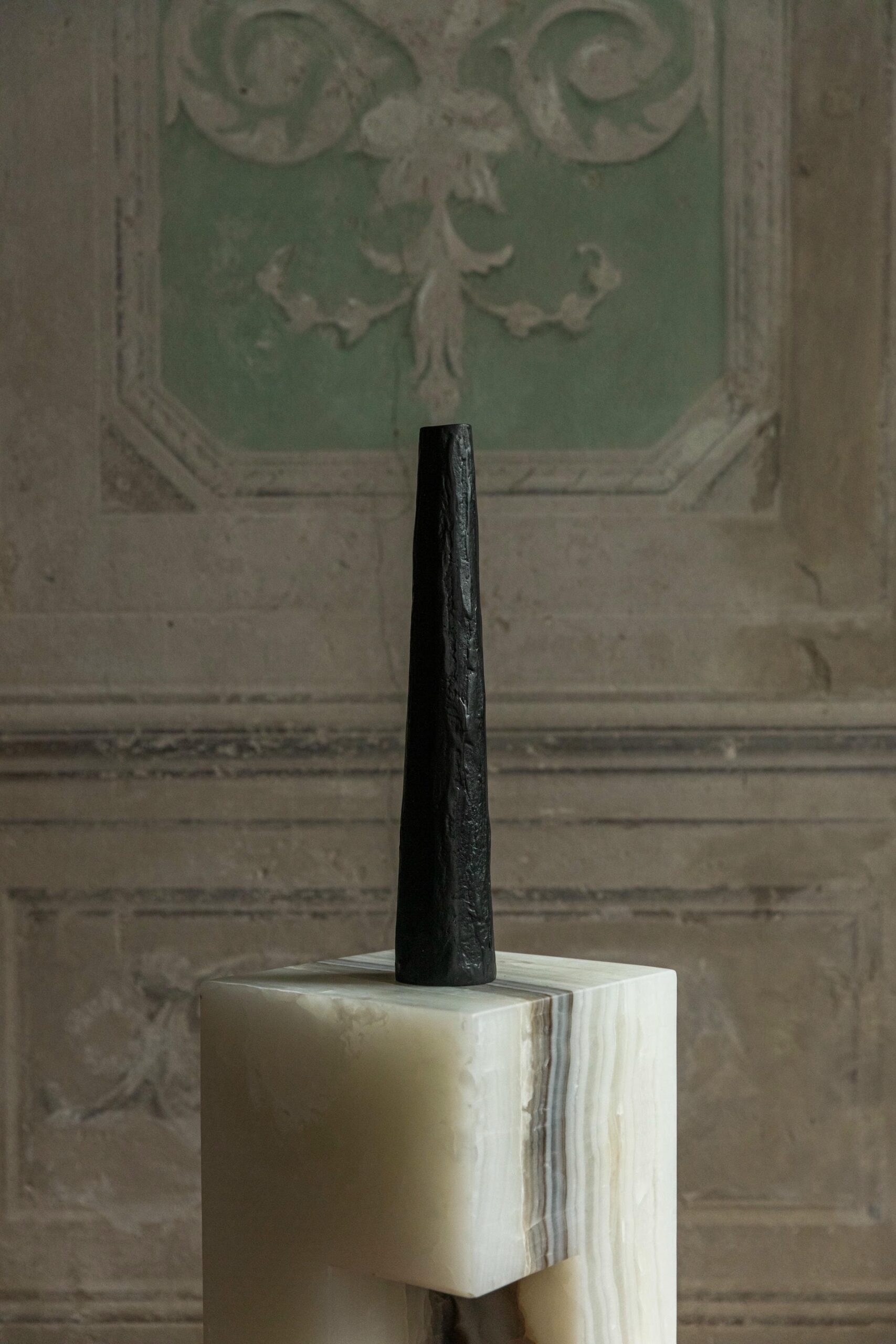 Tall Bronze Candle Pillar by Rick Owens 5