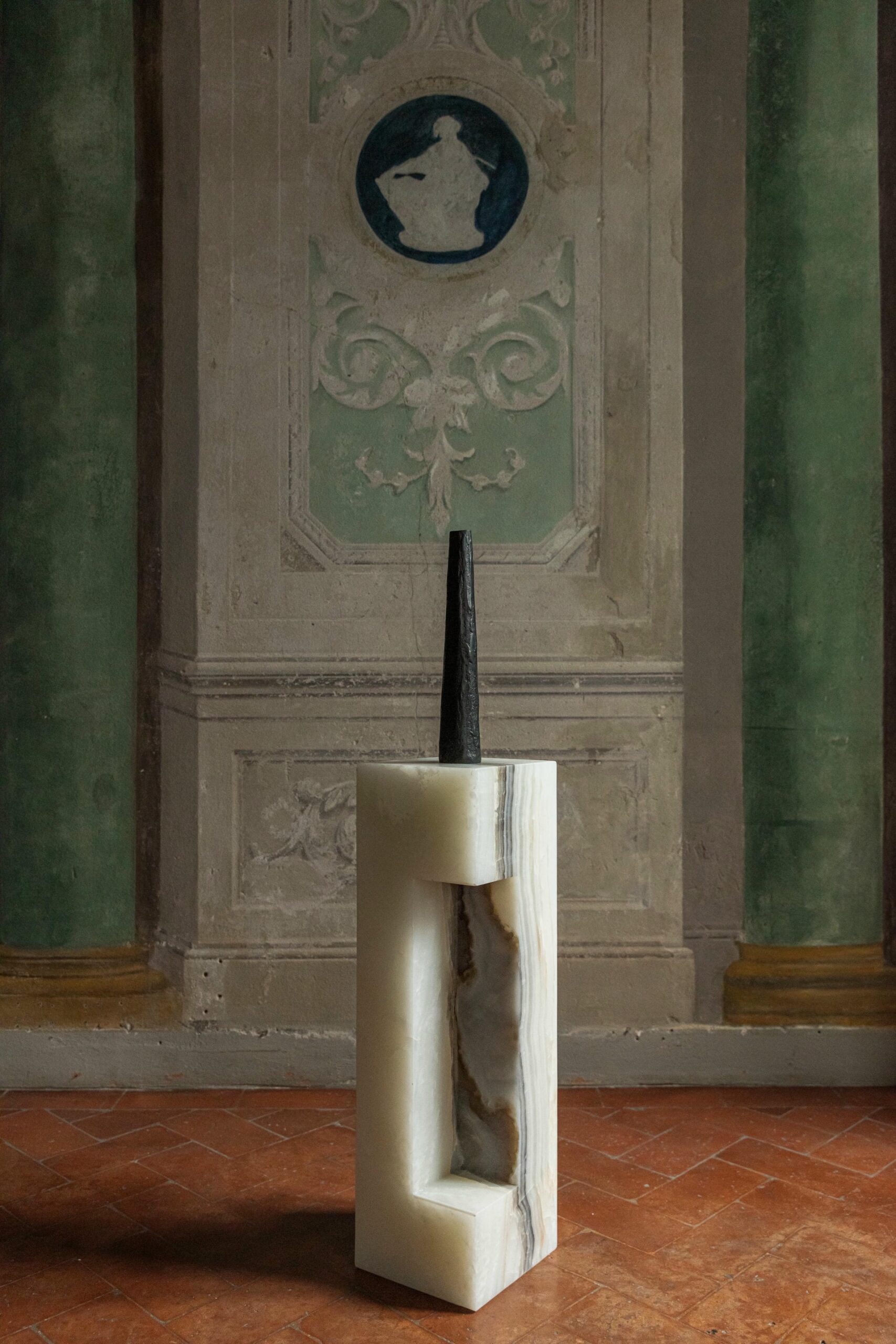 Tall Bronze Candle Pillar by Rick Owens 6