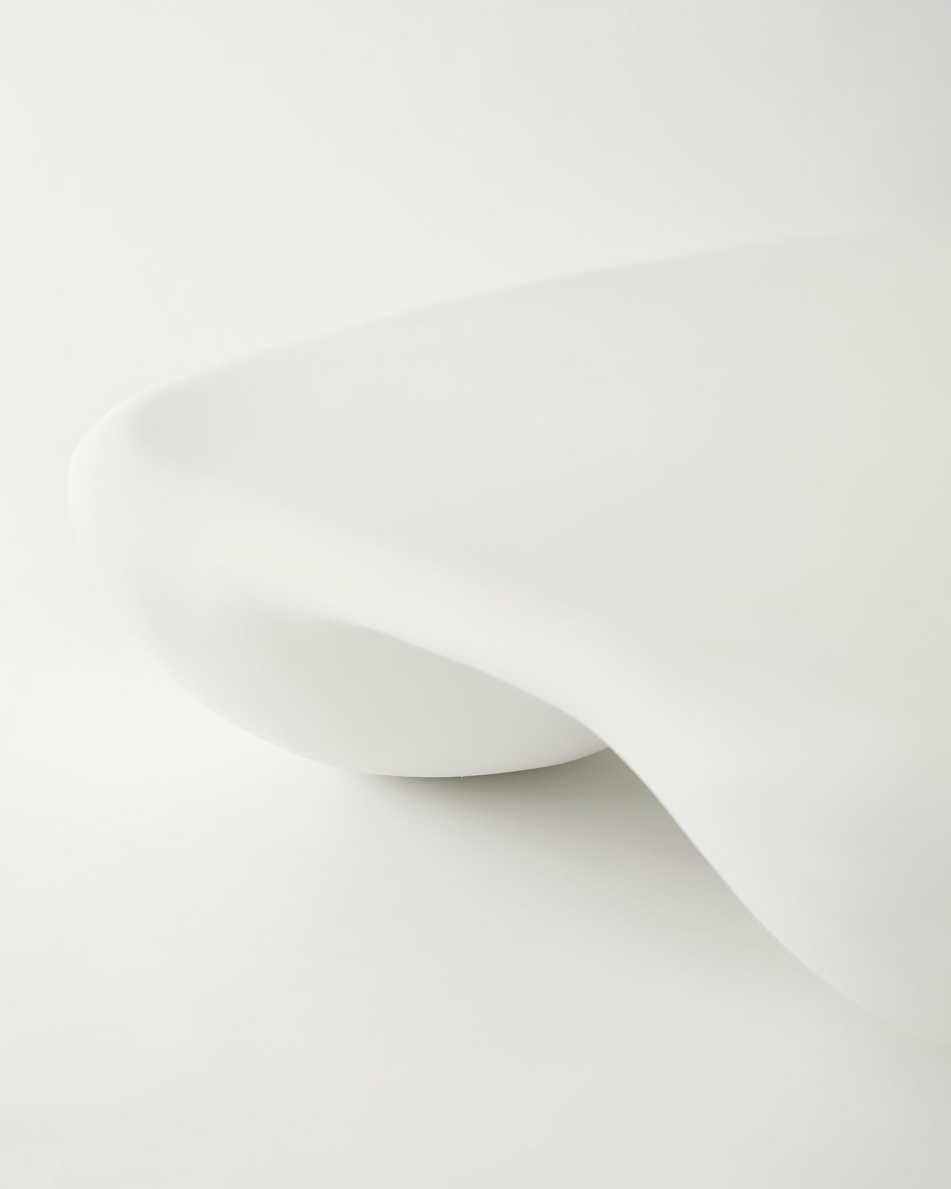 White Square Quad Coffee Table in Stone Composite by Mike Ruiz Serra 3
