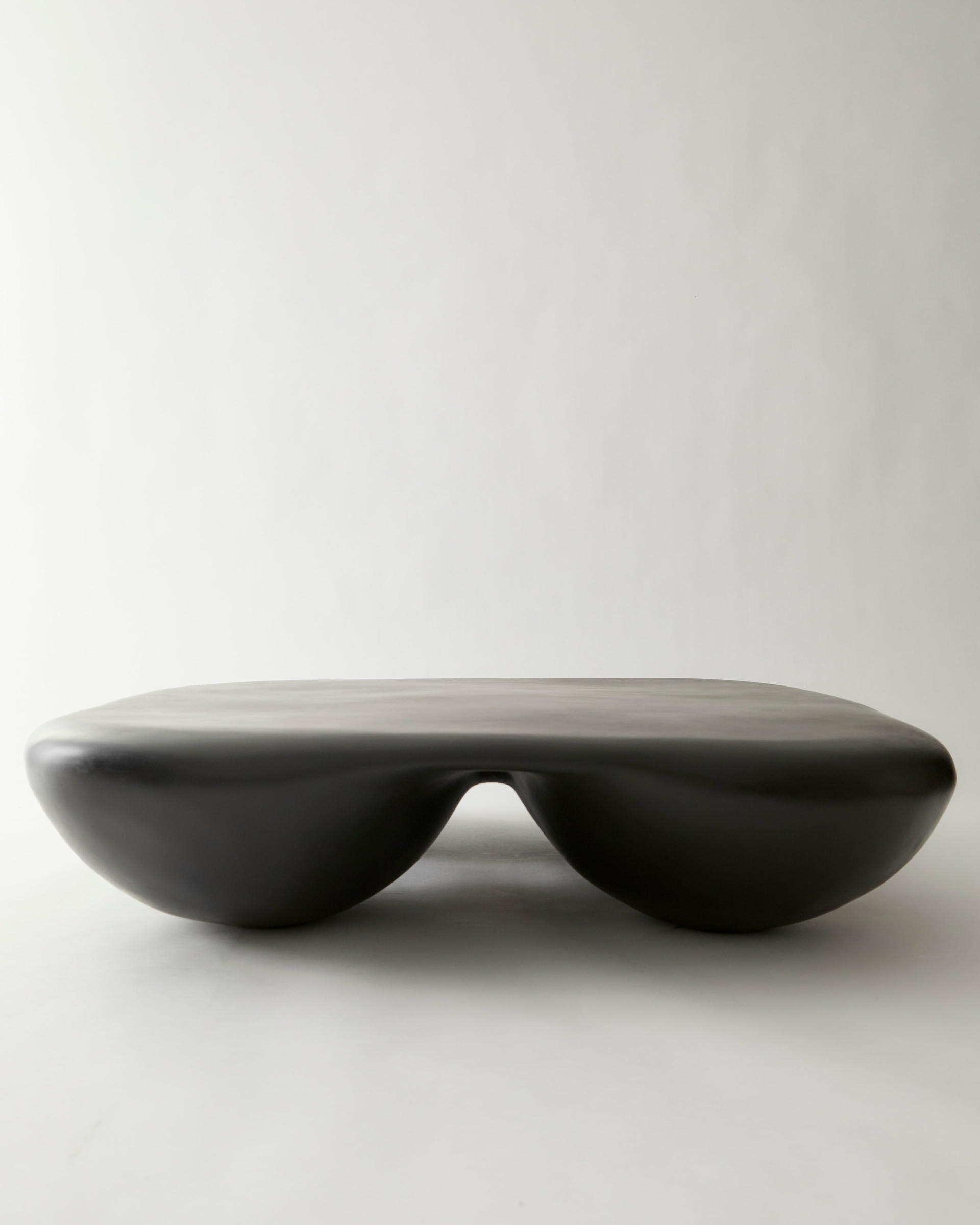 White Square Quad Coffee Table in Stone Composite by Mike Ruiz Serra 6