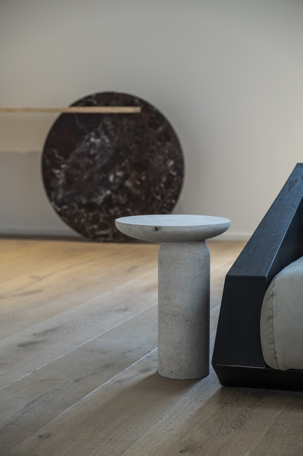 frederic saulou decomplexe stone side table galerie philia