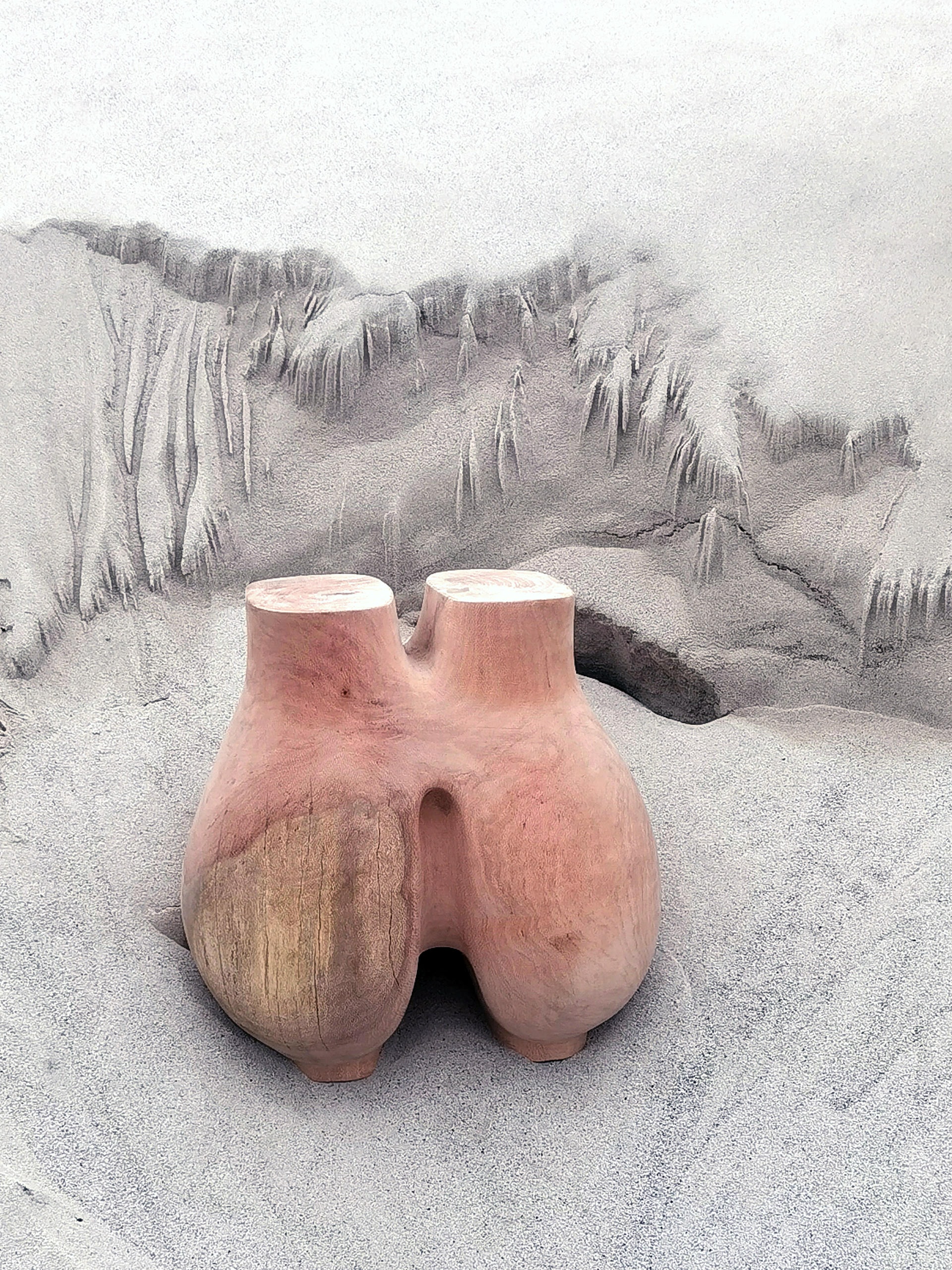 jan ernst unique amoeba stool galerie philia