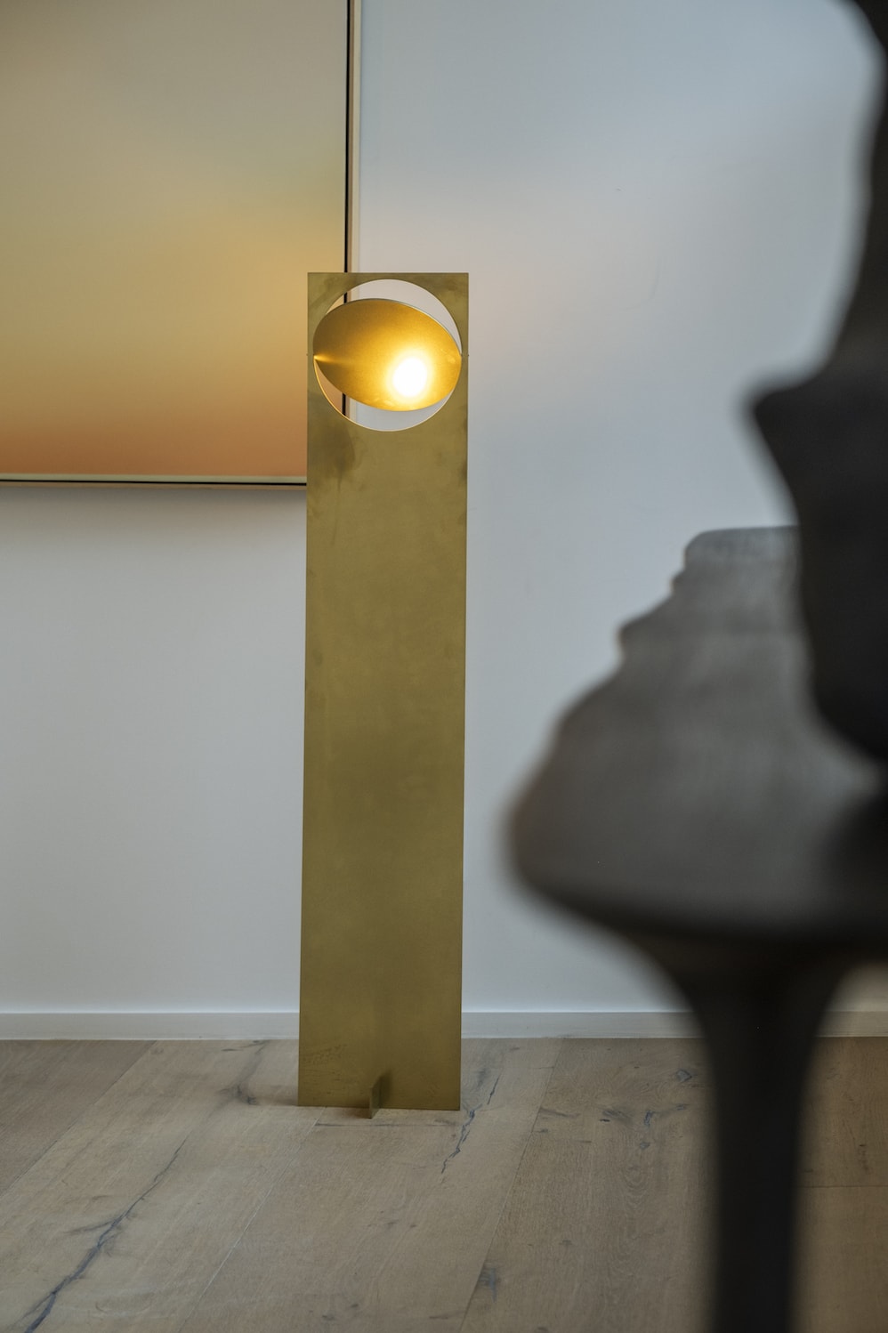 manu bano obj 01 brass floor lamp galerie philia