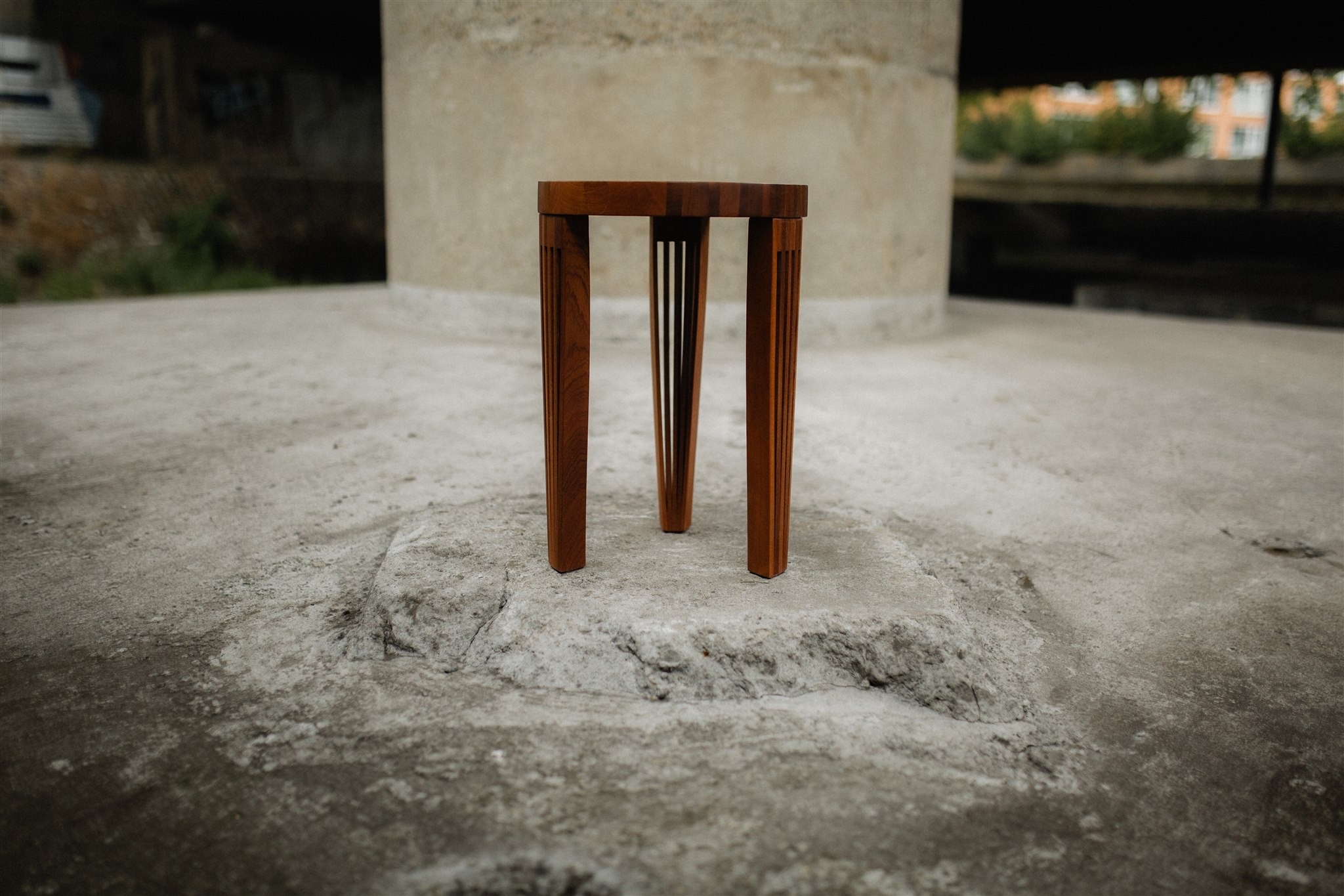 Set of 2 Redemption Stools by Albert Potgieter Designs (2)