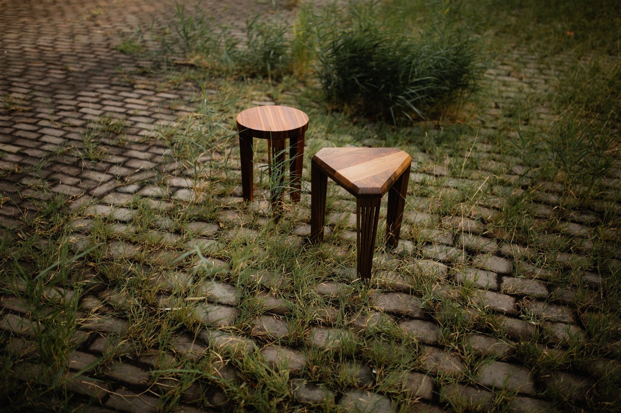Set of 2 Redemption Stools by Albert Potgieter Designs (6)