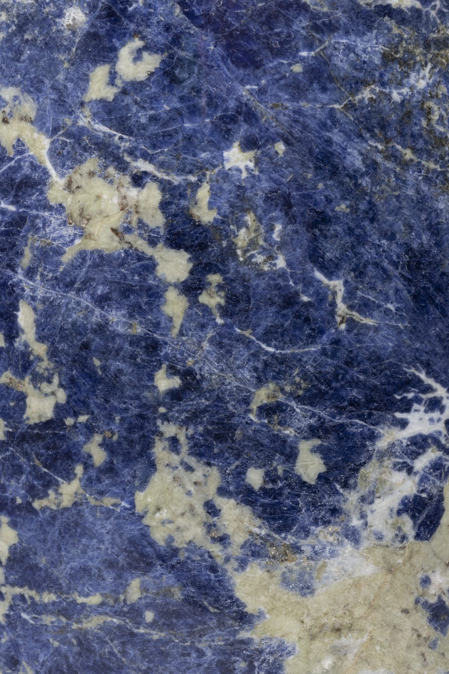 Totem in Blu Sodalite Marble table by Karen Chekerdjian 4