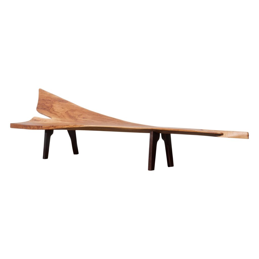 Unique Monumental Bench Sculpted by Jörg Pietschmann 1