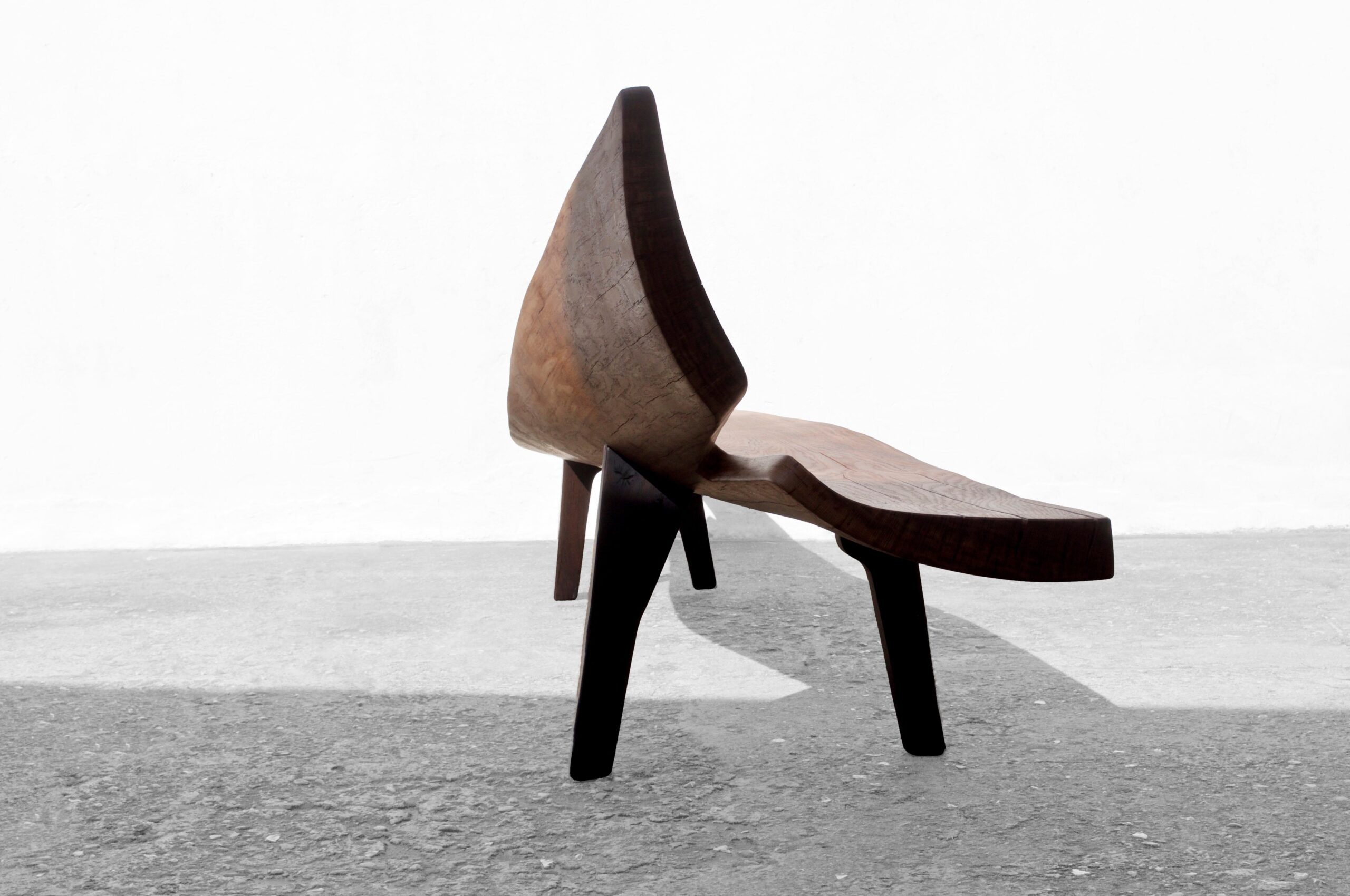 Unique Monumental Bench Sculpted by Jörg Pietschmann 7