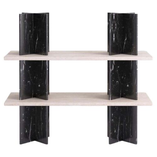 Black Monument Shelf by Mathieu Girard Gauthier Pouillart 1
