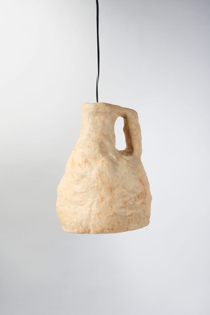 Dual Lamp Ivory Big by Willem Van Hooff (1)