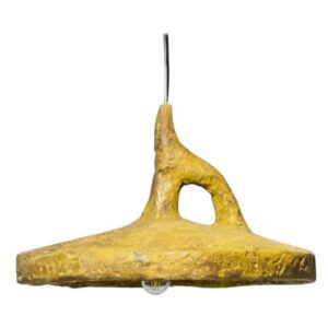 Dual Lamp Ocre by Willem Van Hooff