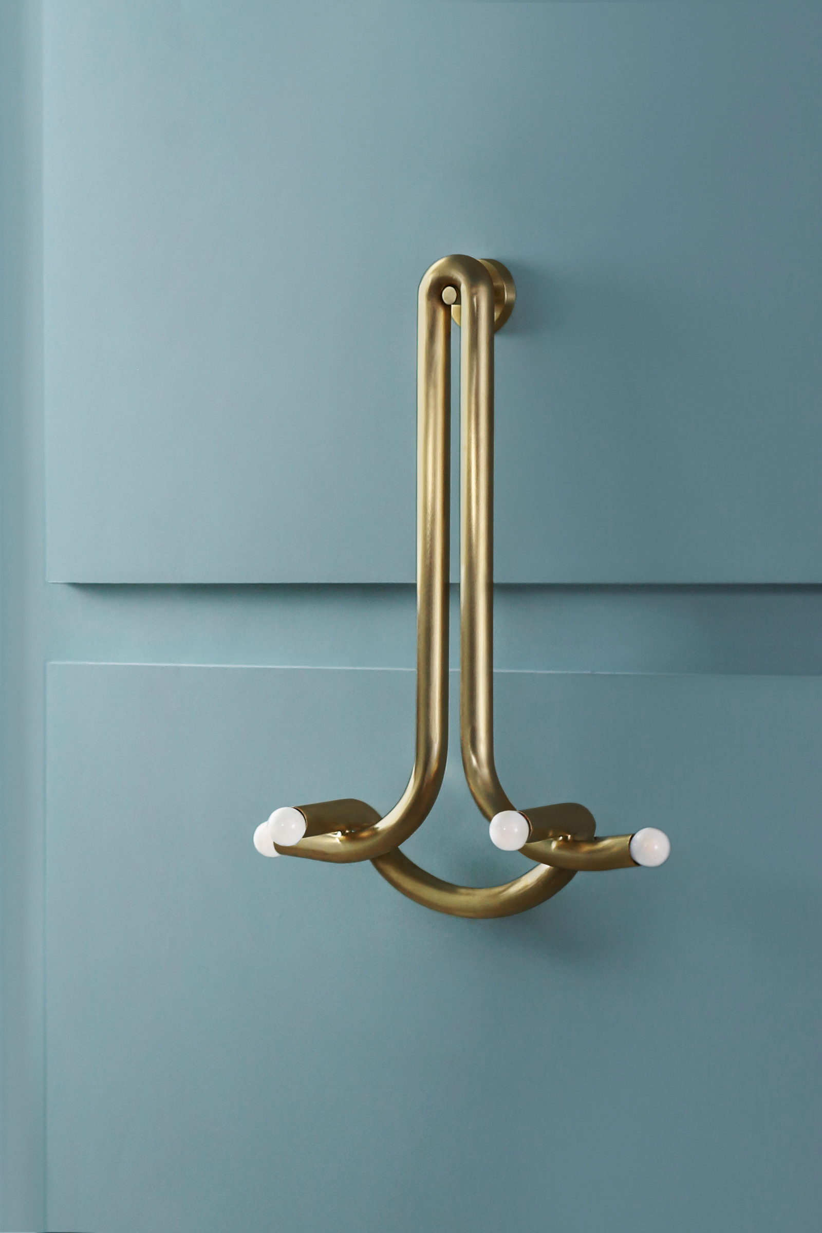 Goddess Brass Sconce by Paul Matter 2