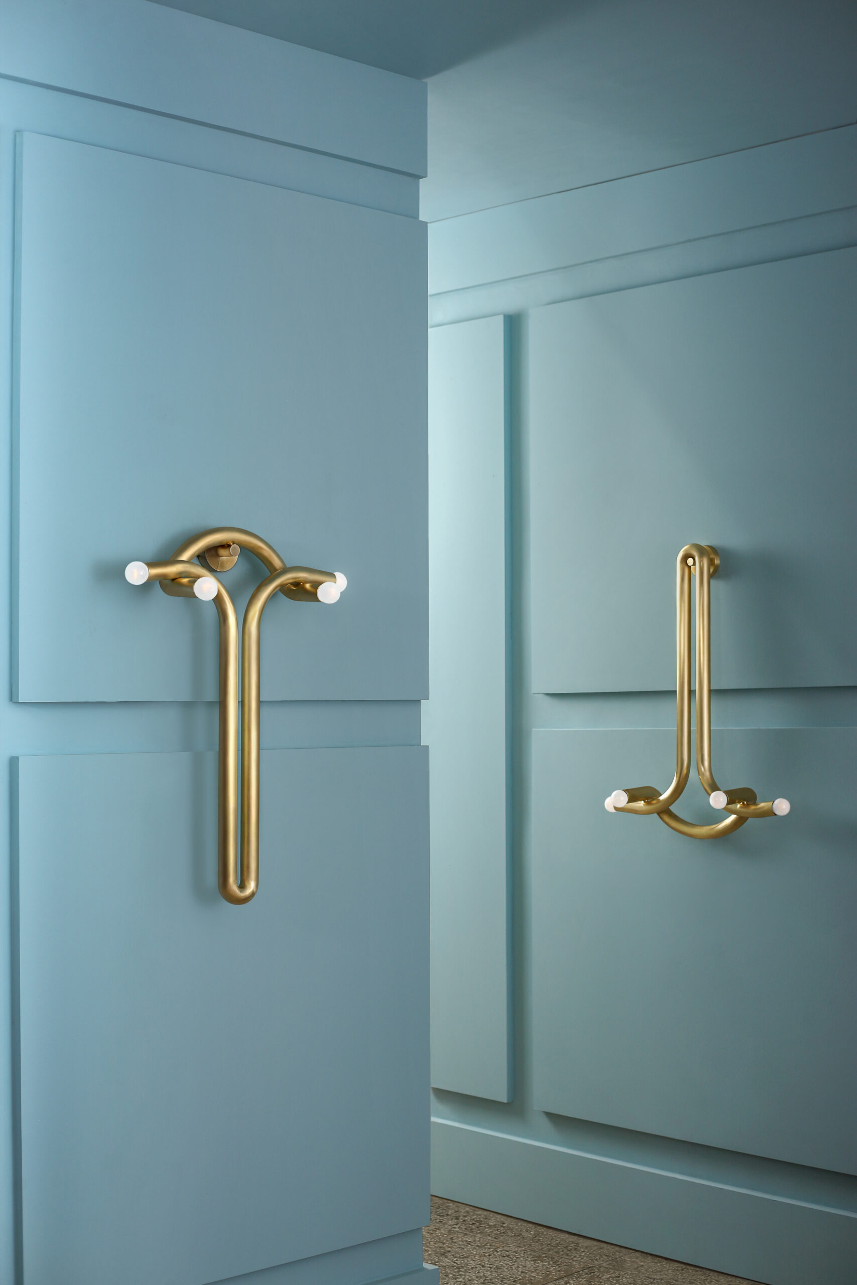 Goddess Brass Sconce by Paul Matter 5