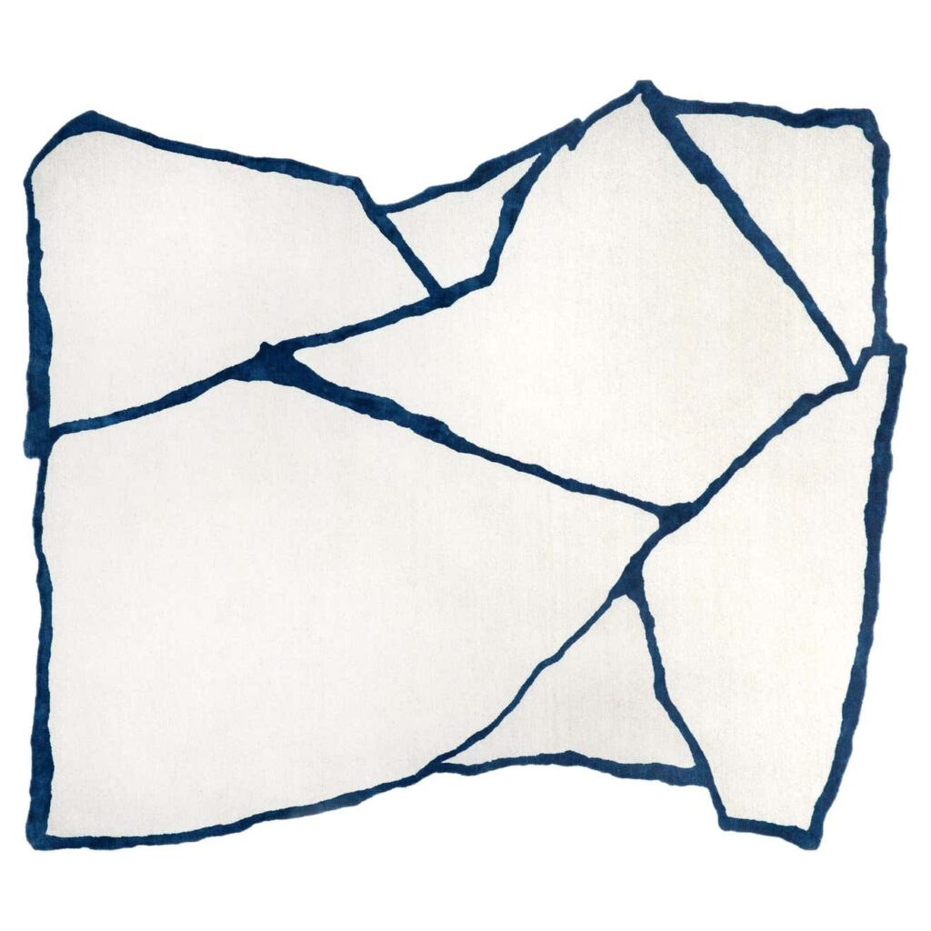 Hand Knotted Ceramic Rug 200 Florian Pretet and Lisa Mukhia Pretet 1