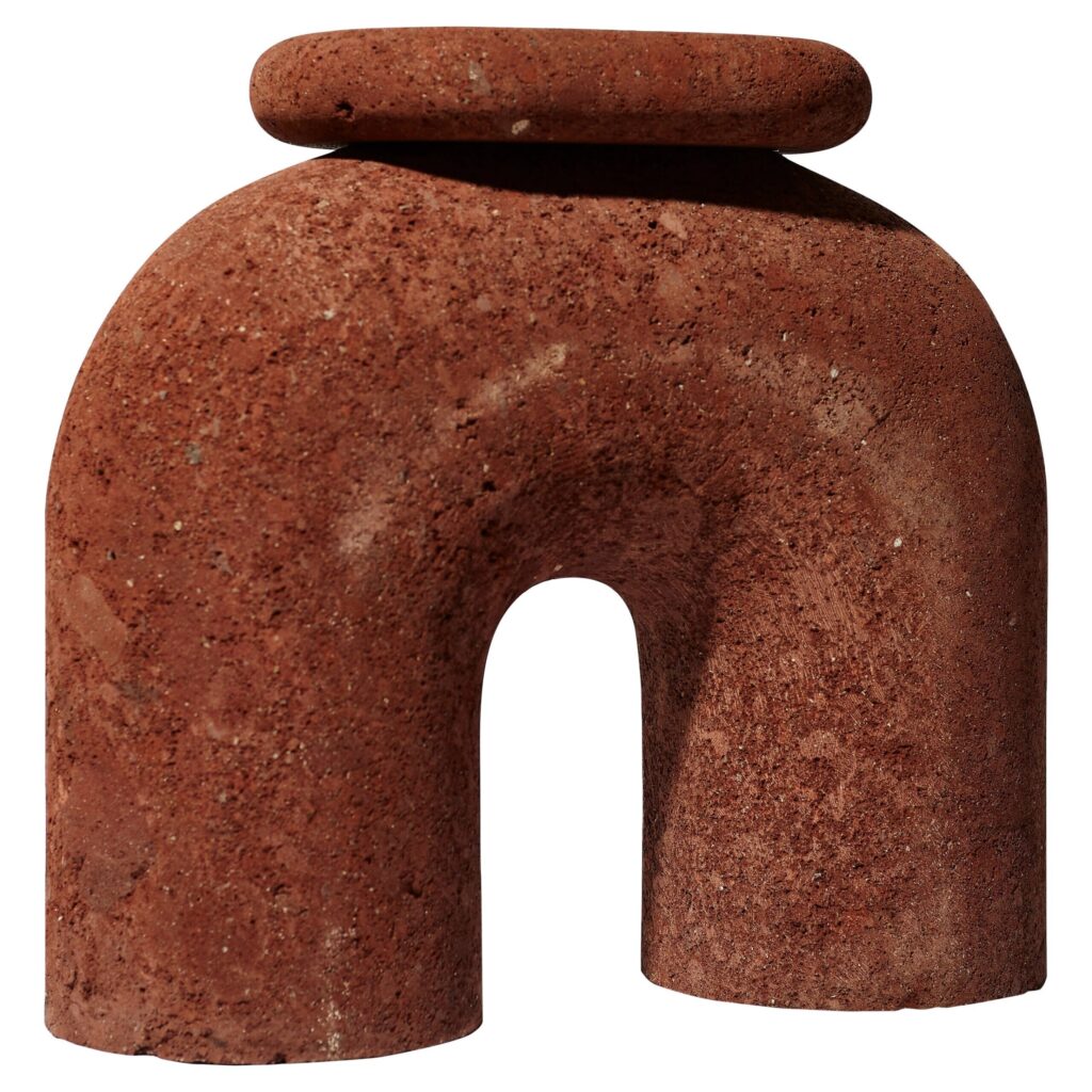 Neolithic Thinker Stool by Panorammma 1