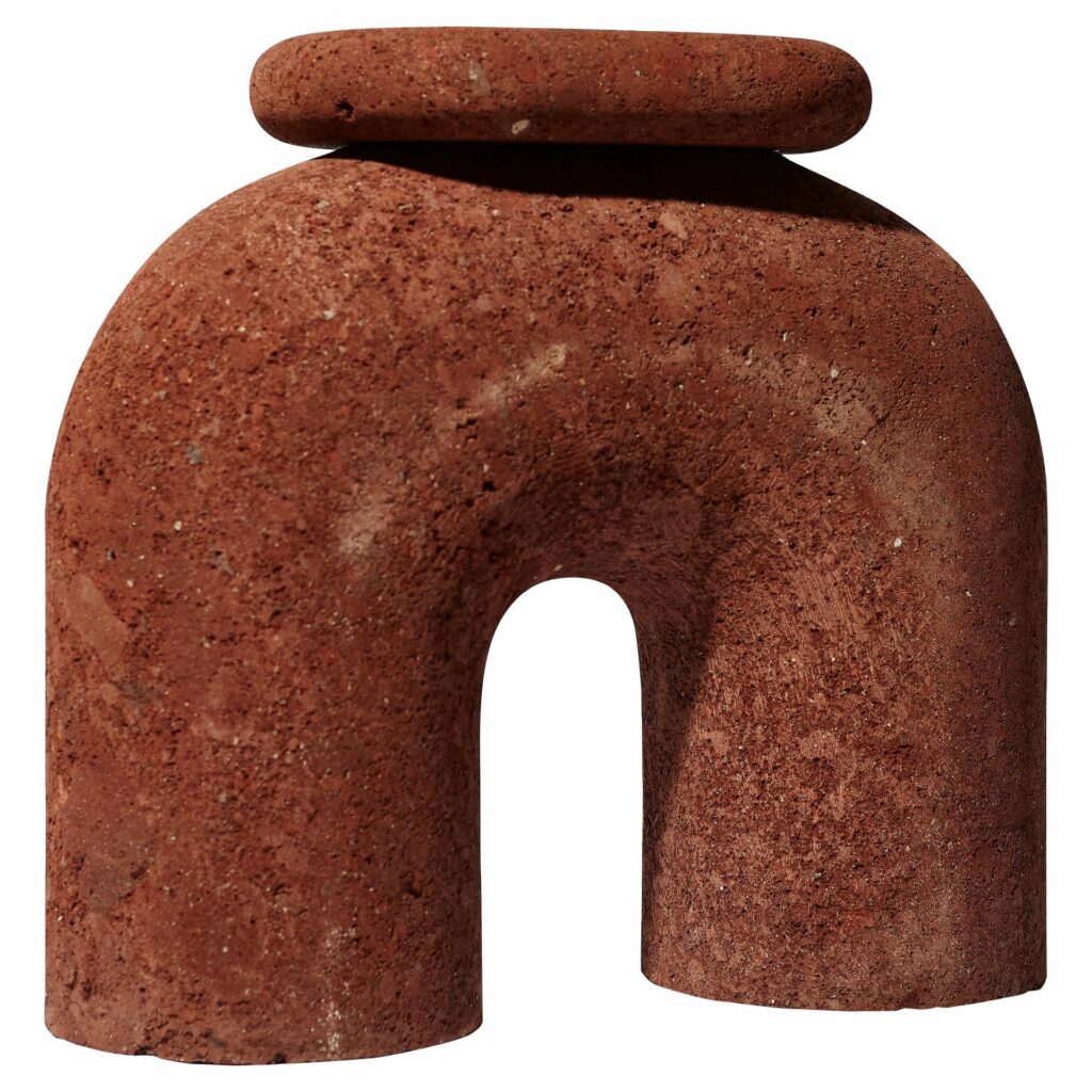 Neolithic Thinker Stool by Panorammma 1
