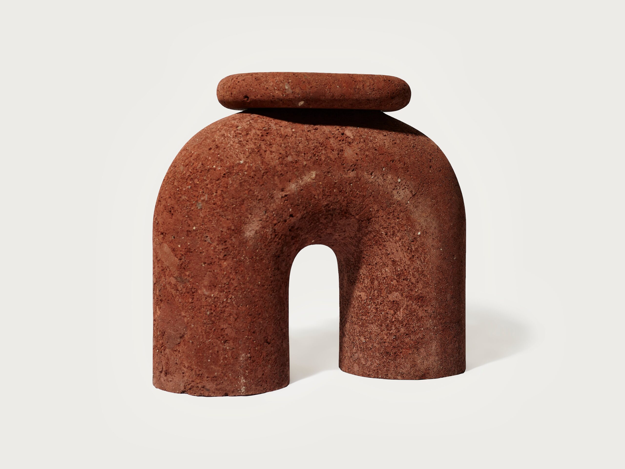 Neolithic Thinker Stool by Panorammma 2