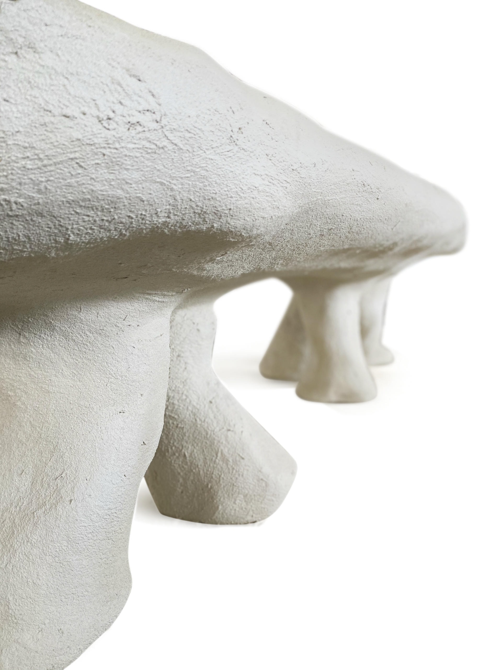 The White Concrete Dumbo Elephant Contemporary Dining Table by Mary Lynn & Carlo 7