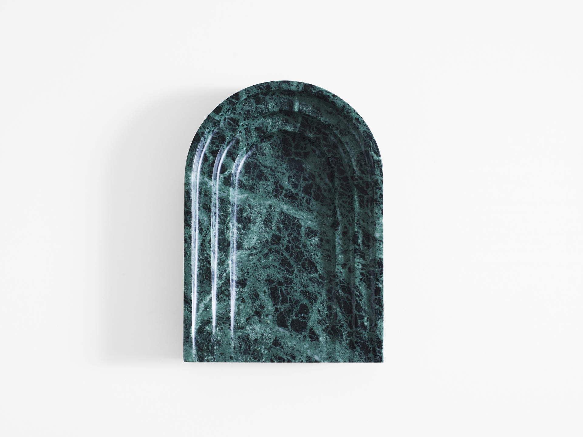 Three Dimensional Effect Polished Blackened Bronze Thoronet Dish by Henry Wilson 4