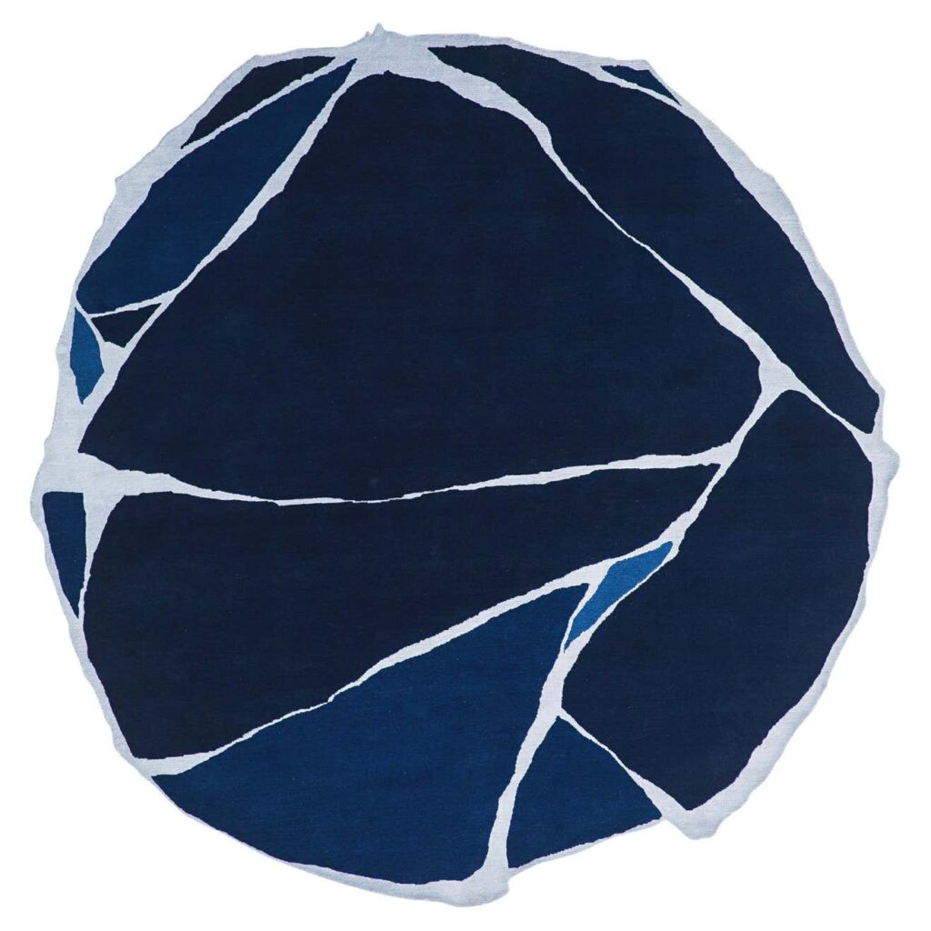 Hand Knotted Ceramic Rug 170 Florian Pretet and Lisa Mukhia Pretet 1
