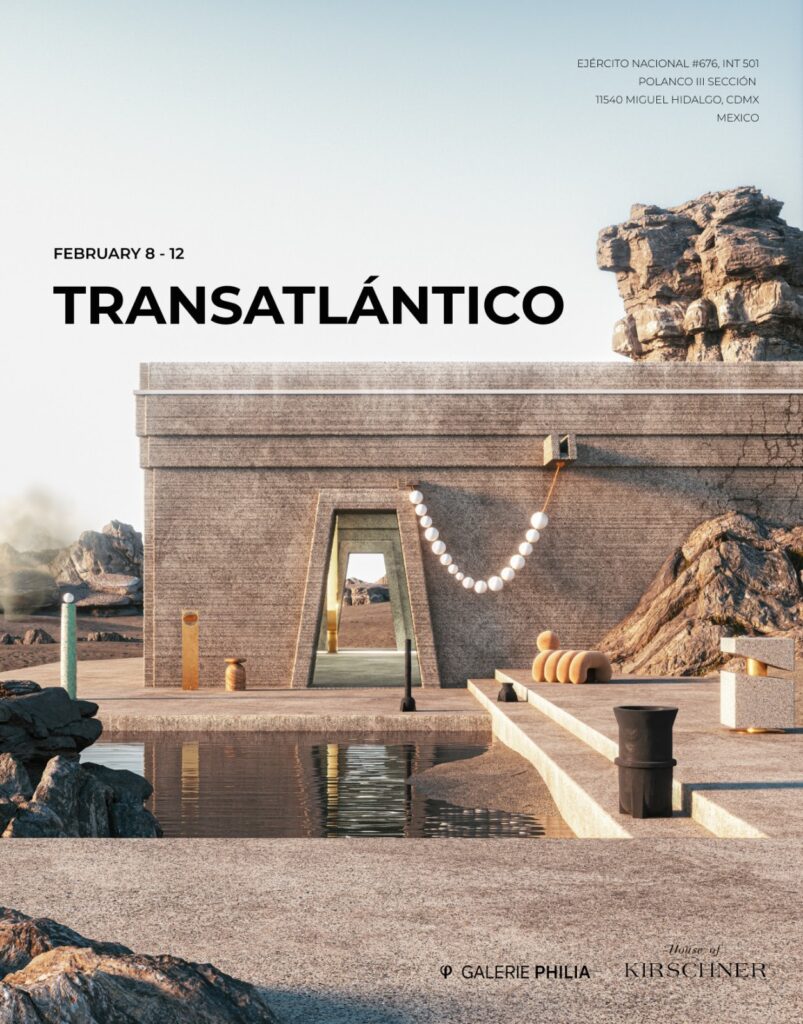 poster galerie philia transatlantico mexico