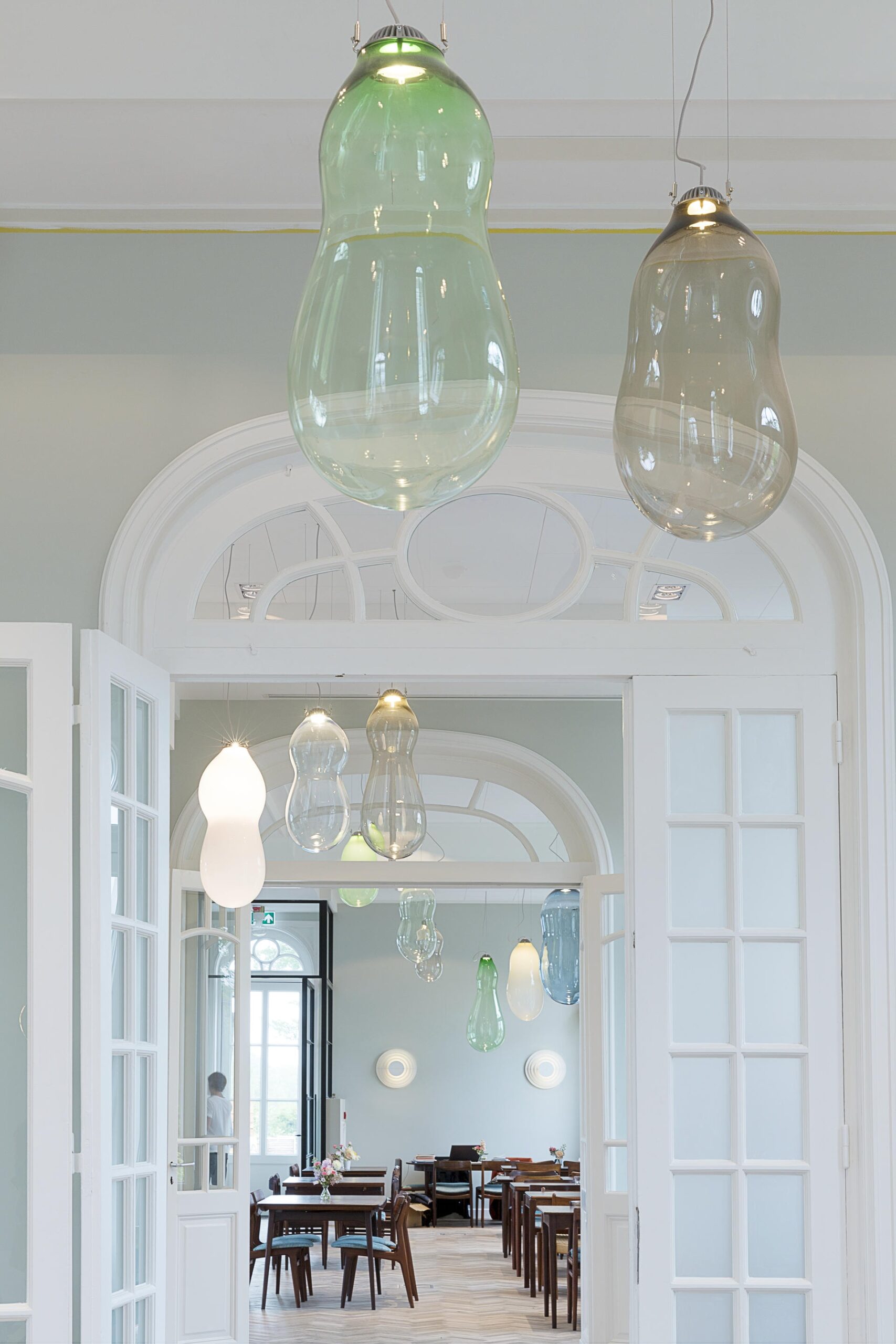 Big Bubble Pendants Ensemble, Signed by Alex de Witte 5