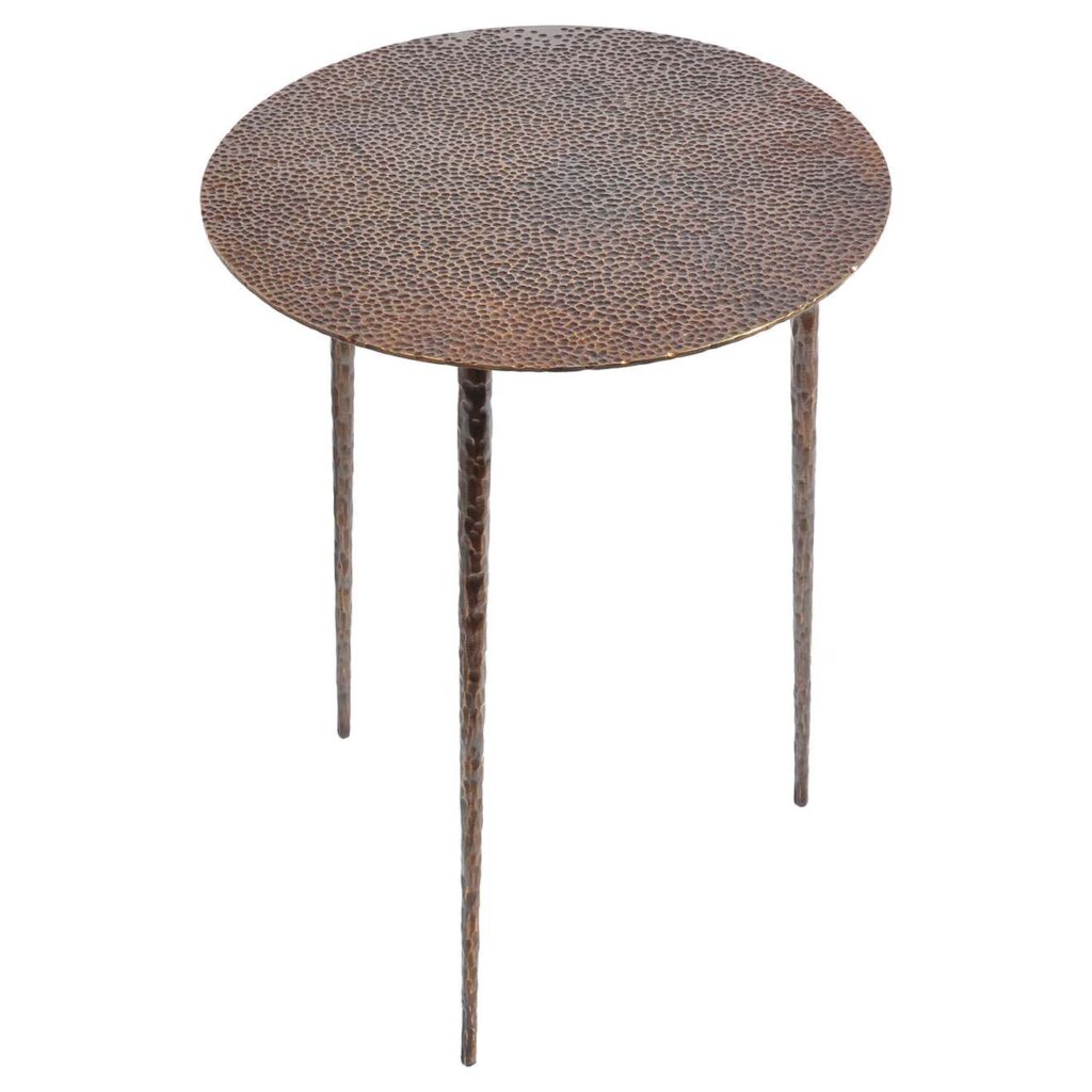 Brass Side Table Signed by Lukasz Friedrich 1 1