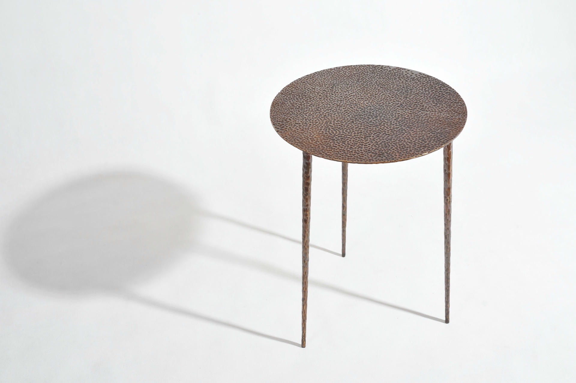Brass Side Table Signed by Lukasz Friedrich 2