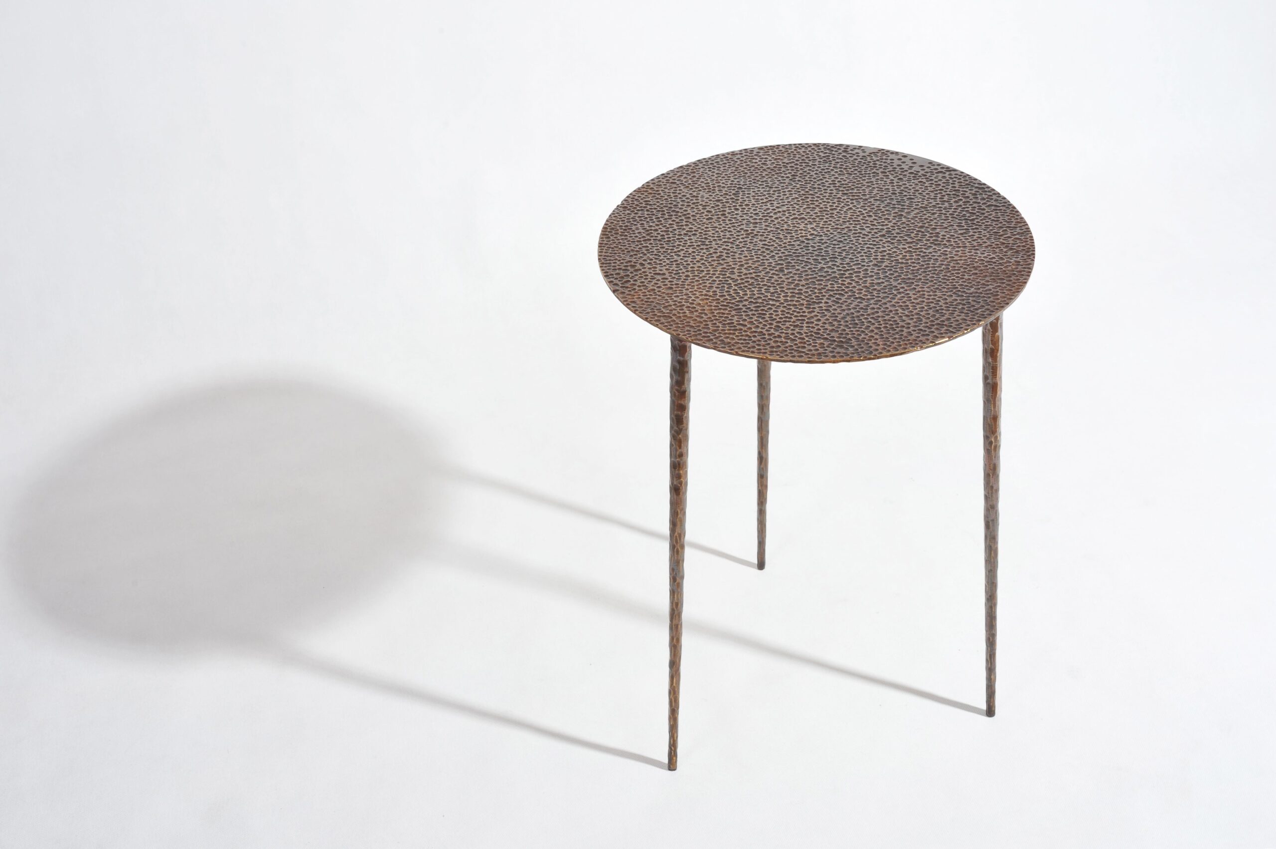 Brass Side Table Signed by Lukasz Friedrich 2
