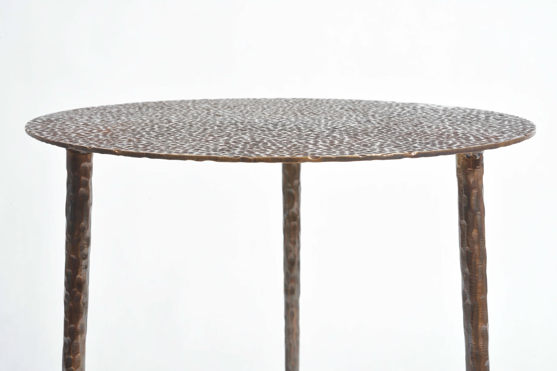 Brass Side Table Signed by Lukasz Friedrich 3