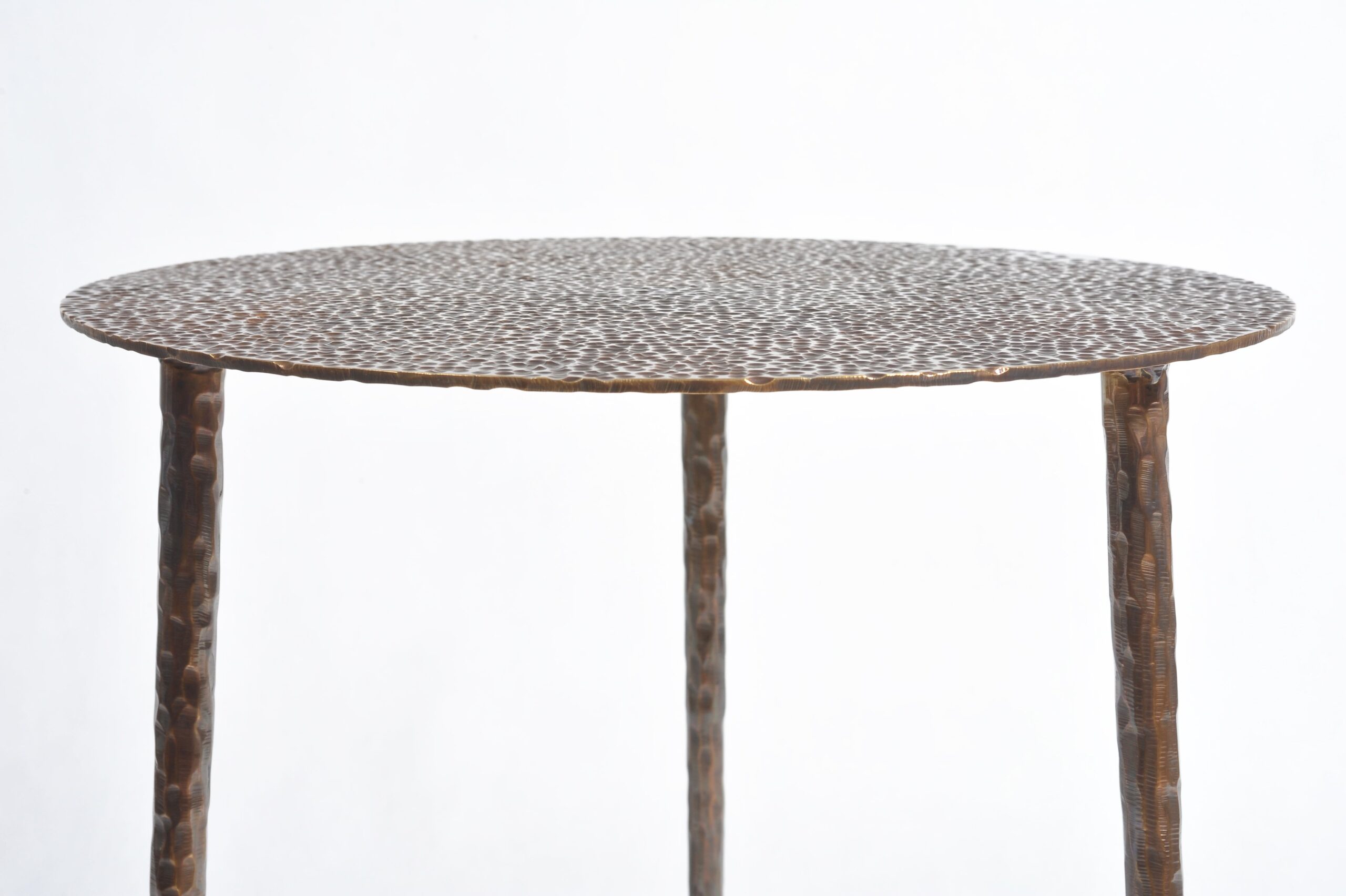 Brass Side Table Signed by Lukasz Friedrich 3